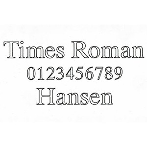 Font Time New Roman