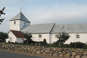 Hunderup Kirke i Bramming