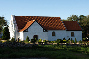 Vester Alling Kirke i Auning